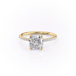 Load image into Gallery viewer, Cushion Engagement Ring
