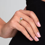 Load image into Gallery viewer, 1.50 CT Round Brilliant Cut Vintage Moissanite Diamond Engagement Ring