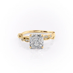 Load image into Gallery viewer, Square Cut Engagement Ring