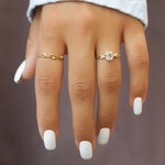 Load image into Gallery viewer, Emerald Cut Moissanite Ring