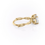 Load image into Gallery viewer, Floral Engagement Ring