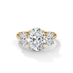 Load image into Gallery viewer, Three Stone Engagement Ring