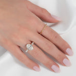 Load image into Gallery viewer, Oval Engagement Ring