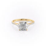 Load image into Gallery viewer, Pavé Moissanite Ring