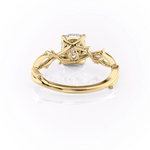 Load image into Gallery viewer, 1.50 CT Elongated Cushion Cut Nature Inspired Moissanite Diamond Engagement Ring