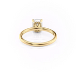 Load image into Gallery viewer, 1.50 CT Elongated Cushion Cut Solitaire Moissanite Diamond Engagement Ring