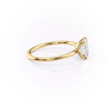Load image into Gallery viewer, 1.50 CT Elongated Cushion Cut Moissanite Diamond Solitaire Engagement Ring
