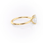 Load image into Gallery viewer, 1.0CT Asscher Diamond Moissanite Solitaire Engagement Ring
