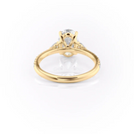 Load image into Gallery viewer, 1.50 CT Oval Cut Three Stone Moissanite Diamond Engagement Ring