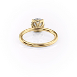 Load image into Gallery viewer, 1.0 CT Round Diamond Lab Grown Pave Engagement Ring