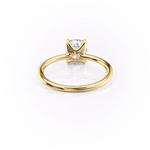 Load image into Gallery viewer, 1.50 CT Elongated Cushion Cut Moissanite Diamond Solitaire Engagement Ring