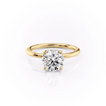 Load image into Gallery viewer, 2.0 CT Round Diamond Lab Grown Solitaire Engagement Ring