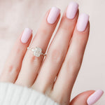Load image into Gallery viewer, 2.5 CT Elongated Cushion Cut Moissanite Hidden Halo Engagement Ring