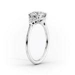 Load image into Gallery viewer, 2 CT Marquise Cut Moissanite Unique Cluster Diamond Engagement Ring