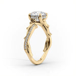 Load image into Gallery viewer, 2 CT Unique Marquise Lab Grown Pave Engagement Ring