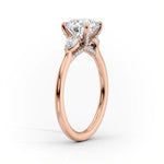 Load image into Gallery viewer, Marquise Three Stone Engagement Ring Lab Grown Diamond Promise Ring for Women