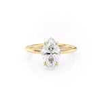 Load image into Gallery viewer, Elegant 3 CT Marquise Diamond Ring Lab Grown Diamond Engagement Ring Gifts for Her