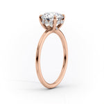 Load image into Gallery viewer, 3 CT Marquise Cut Moissanite Diamond Solitaire Engagement Ring