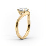 Load image into Gallery viewer, 1.00 CT Marquise Cut Moissanite Solitaire Engagement Ring For Her