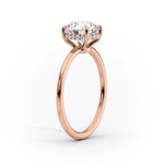 Load image into Gallery viewer, 1.50 CT Marquise Cut Solitaire Moissanite Engagement Ring For Her