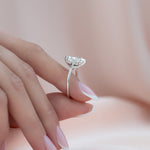 Load image into Gallery viewer, 1 CT Marquise Moissanite Solitaire Ring