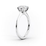 Load image into Gallery viewer, 2.5 CT Oval Cut Solitaire Moissanite Diamond Ring