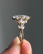 Load image into Gallery viewer, 4 CT Marquise Cut Moissanite Diamond Engagement Wedding Marquise Floral Shape Ring 6 Prong Soliter Gift For Women