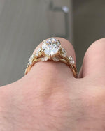 Load image into Gallery viewer, 4 CT Marquise Cut Moissanite Diamond Engagement Wedding Marquise Floral Shape Ring 6 Prong Soliter Gift For Women
