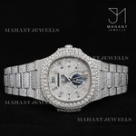 Load image into Gallery viewer, VVS Ice Crushed Moissanite Diamond Watch Perfect Gift For Husbund