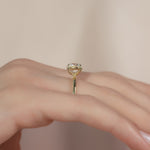 Load image into Gallery viewer, Moissanite Solitaire Ring