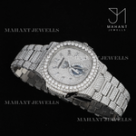 Load image into Gallery viewer, VVS Ice Crushed Moissanite Diamond Watch Perfect Gift For Husbund