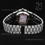 Load image into Gallery viewer, Fully Iced Out Sky Blue Dial Watch