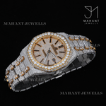 Load image into Gallery viewer, Elegant Moissanite Diamond Iced Out Watch Best for Festival Wear
