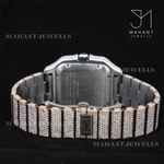 Load image into Gallery viewer, Full Body Diamond Moissanite Watch With Roman Dial