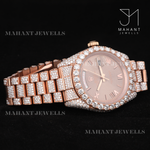 Load image into Gallery viewer, Moissanite Fully Iced Out Hip Hop Men's Watch Stainless Steel