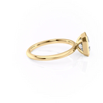 Load image into Gallery viewer, Asscher Cut Bezel Engagement Ring