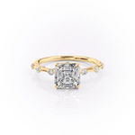 Load image into Gallery viewer, Pavé Solitaire Ring