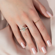 Oval Diamond Engagement Ring