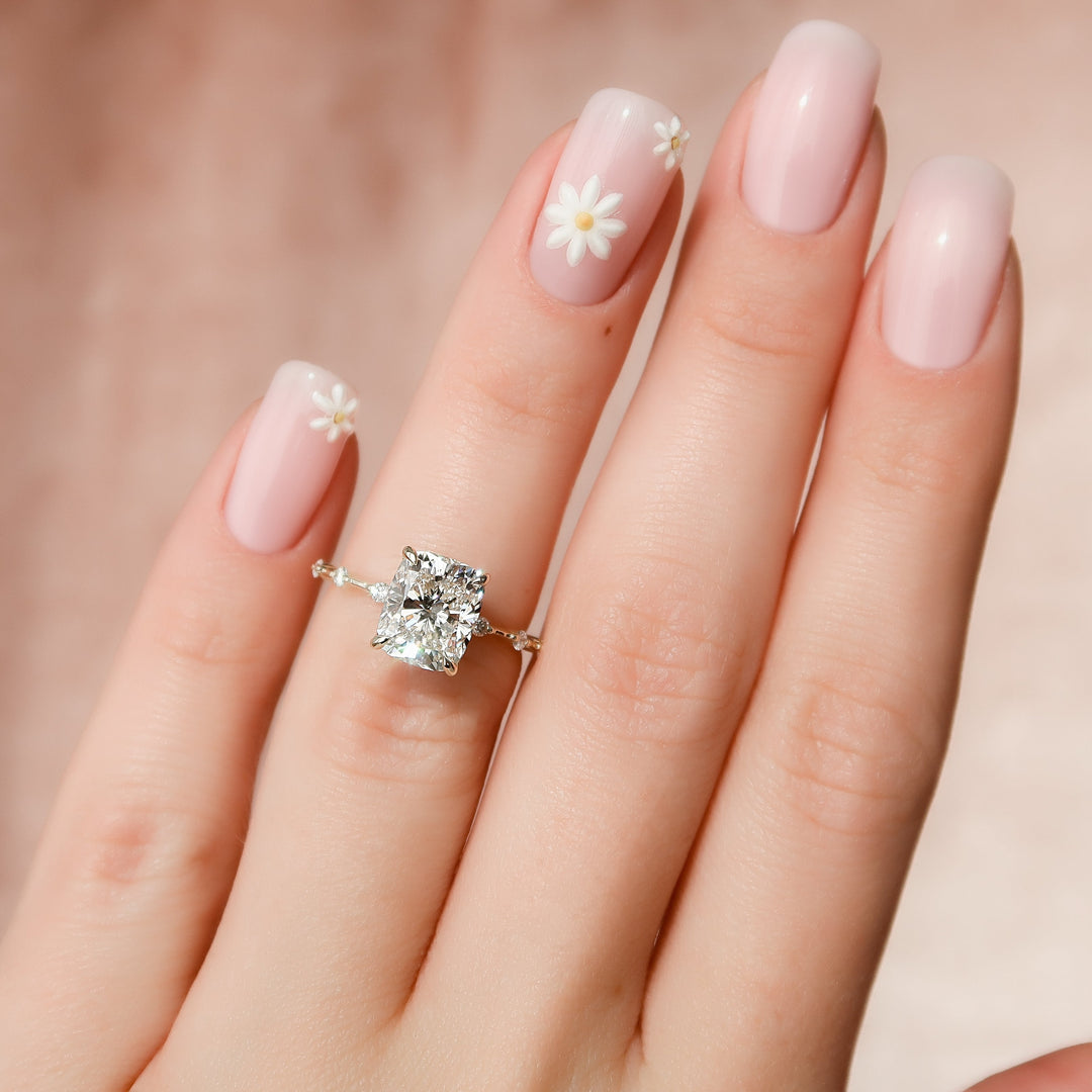 Cushion Cut Engagement Ring