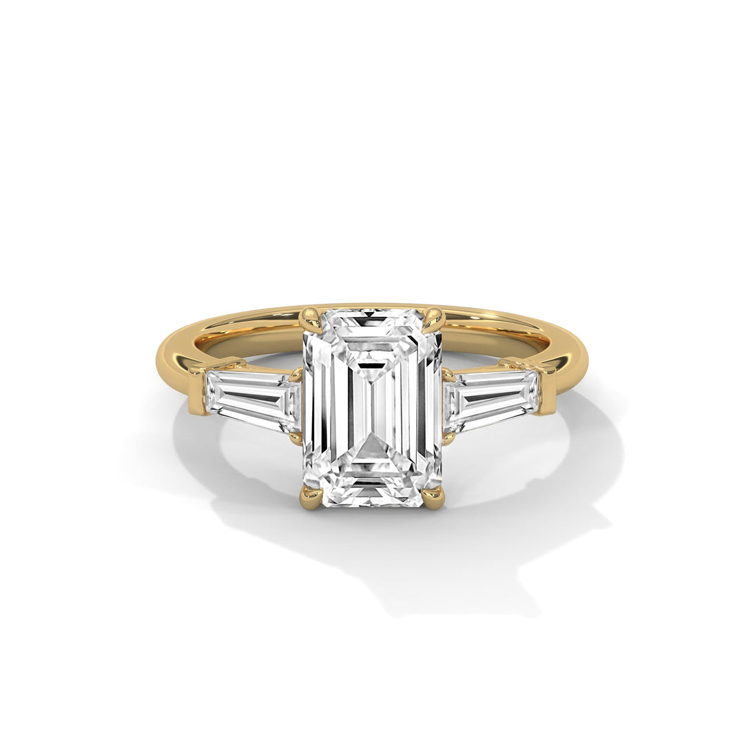Three Stone Engagement Ring