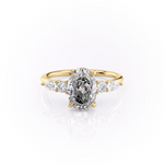 Load image into Gallery viewer, Oval Cluster Ring