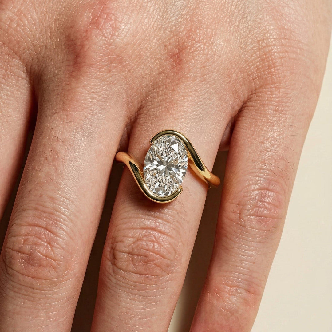 Oval Engagement Ring