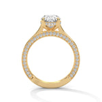 Load image into Gallery viewer, Oval Moissanite Ring