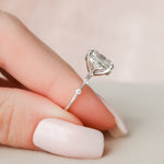 Load image into Gallery viewer, 5.00 CT Elongated Cushion Cut Moissanite Engagement Ring