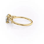 Load image into Gallery viewer, 1.0CT Round Diamond Moissanite Five Stone Engagement Ring