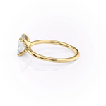 Load image into Gallery viewer, 1.50 CT Elongated Cushion Cut  Moissanite Diamond Solitaire Engagement Ring