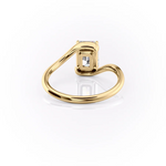 Load image into Gallery viewer, 2.0CT Radiant Cut Moissanite Diamond Bypass Engagement Ring