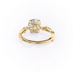Load image into Gallery viewer, 2.0CT Round Diamond Lab Grown Nature Inspired Engagement Ring