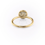 Load image into Gallery viewer, 2.0CT Round Diamond Lab Grown Bezel Engagement Ring