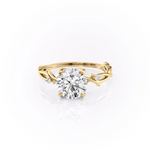 Load image into Gallery viewer, 2.0CT Round Diamond Lab Grown Nature Inspired Engagement Ring